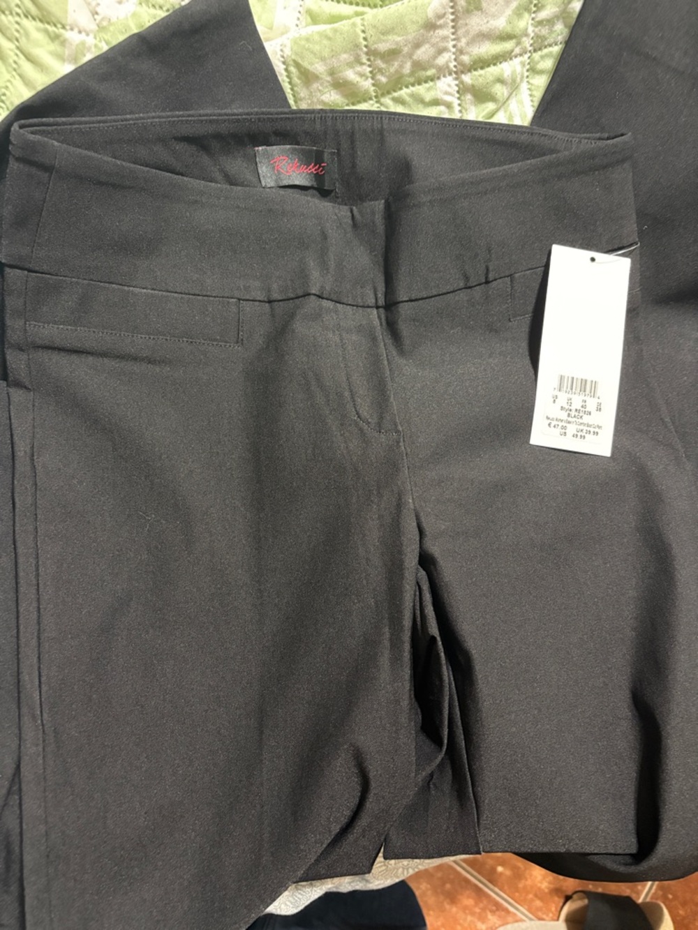 Women’s Rekucci black trousers